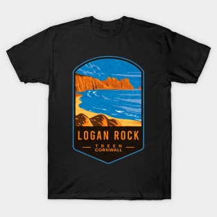 Logan Rock Treen Cornwall T-Shirt